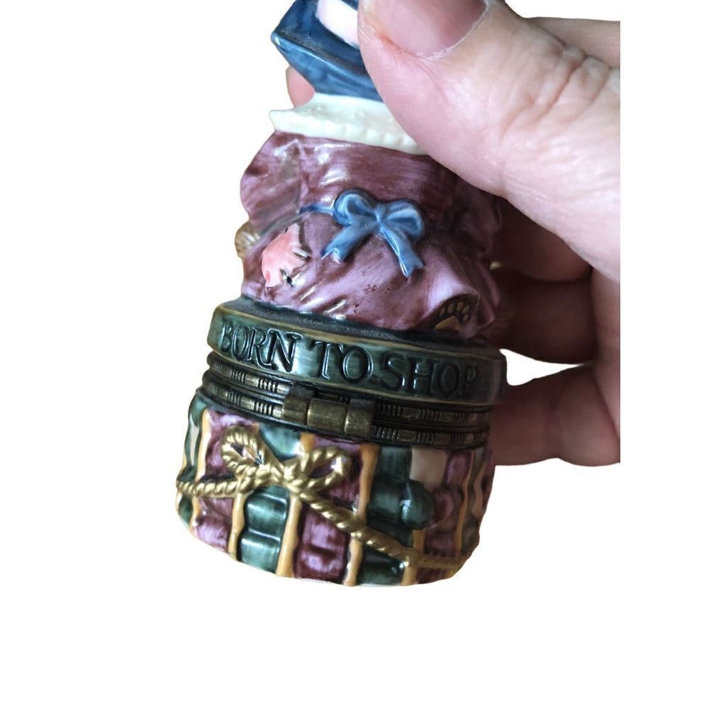 Boyd’s Bear Ceramic Trinket Box - Picture 5 of 9